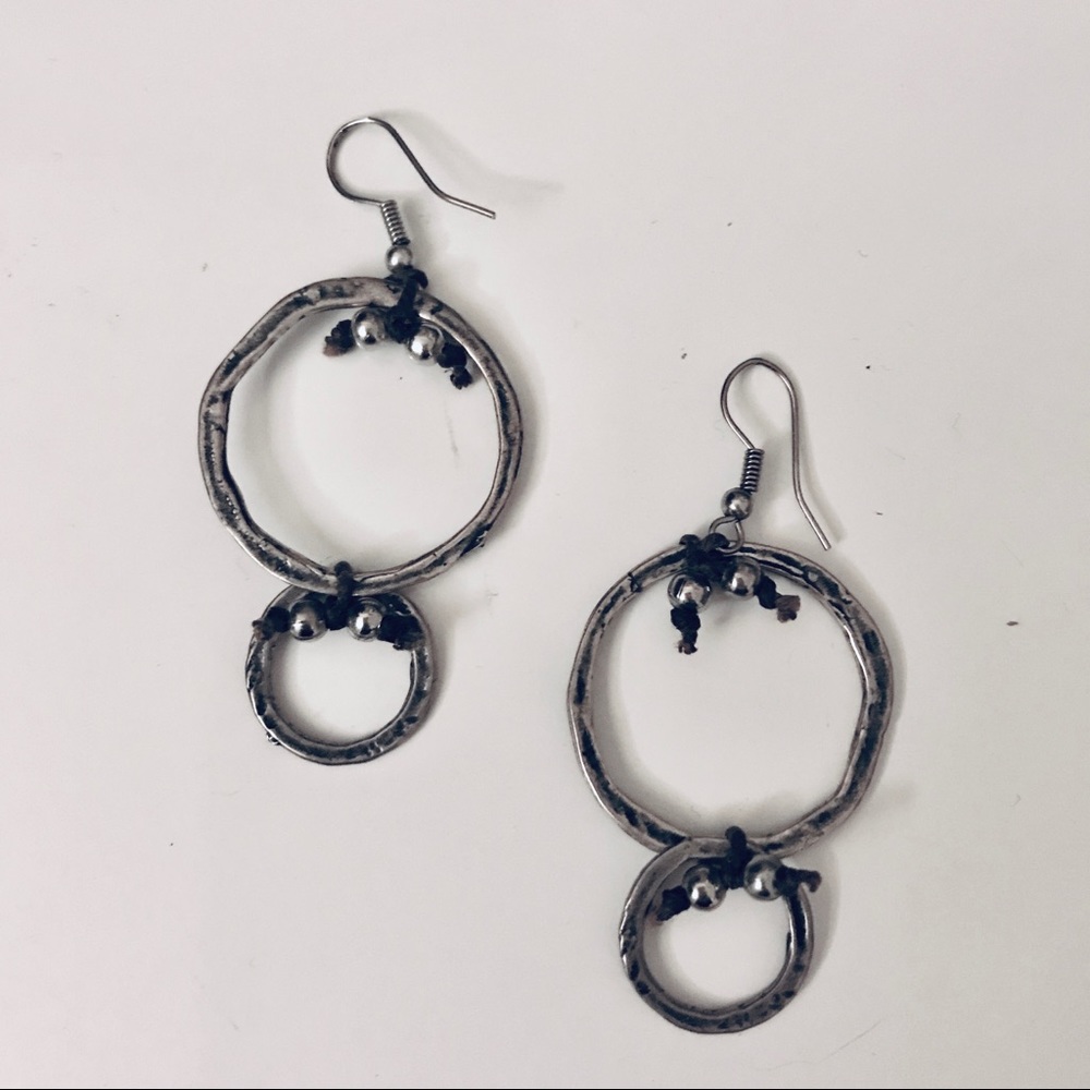 Elegant Silver Hoop Earrings
